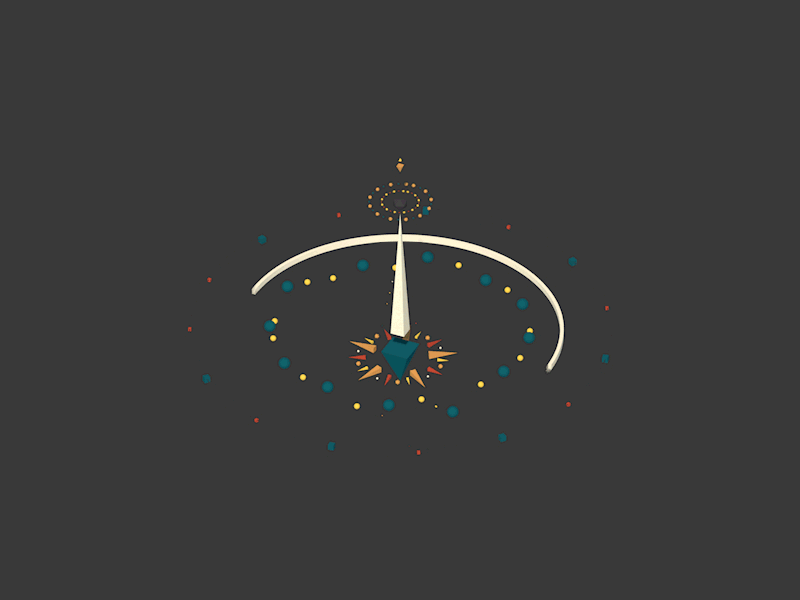 Peak c4d cinema 4d gif isometric isopoly loop low poly