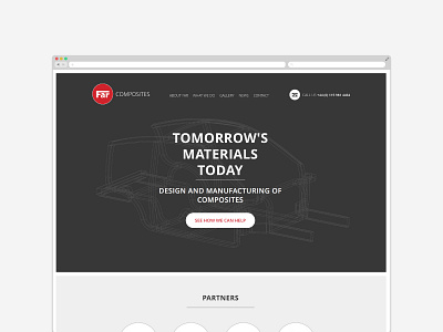 Far-UK b2b business clean composite industrial nottingham responsive website
