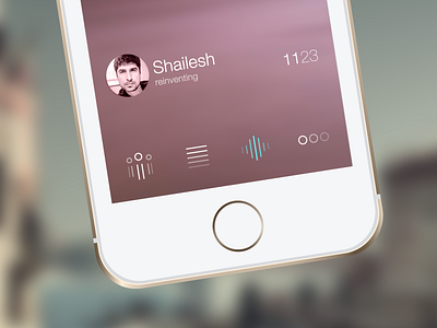 tlkn® Free HD Voice Calling App - Icon Design app calling free global hd voice icon interface ios ui ux voice webrtc