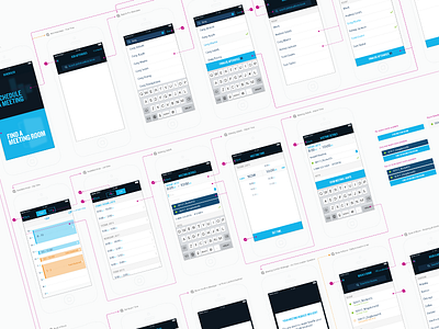 Scheduler iOS8 Flow app clean flow ios ios8 mobile spec ui ux