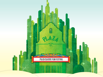 PCFF - Emerald City dorothy emerald festival film illustration lion oz scarecrow tin website wizard