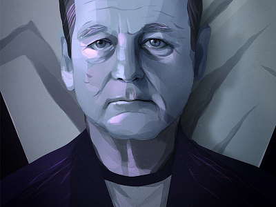 Bill Murray bill murray illustration lost in translation photoshop portrait