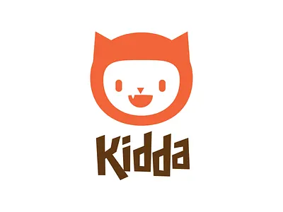 Kidda branding cat logotype mexico