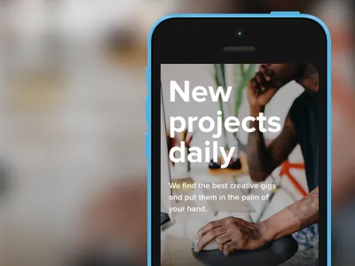 needmade app creatives designers freelance freelancer ios jobs marketplace needmade tinder writers