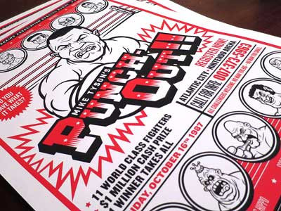 Punch-Out!! Prints boxing illustration ink mike tyson nes nintendo punchout