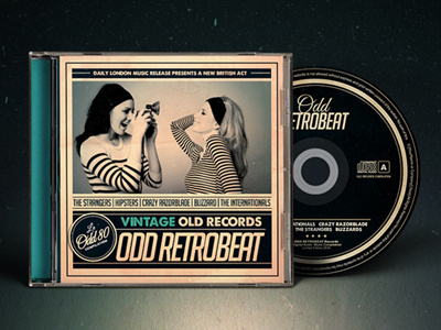 Odd Retro Beat beat cd graphic nouvelle vague odd pop records retro vintage vinyl