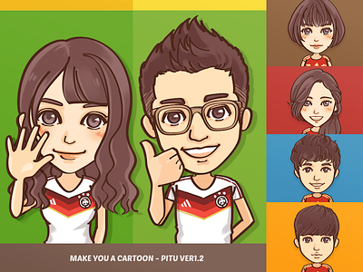 Make You A Cartoon avatar cartoon character dressup fifa