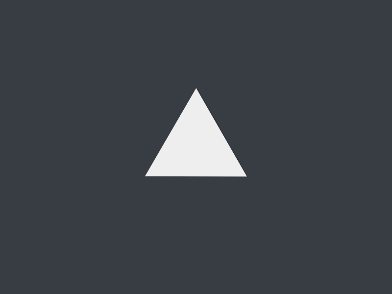 Splitting triangle geometry gif processing