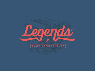 Legends Custom Performance branding logo mechanic wip