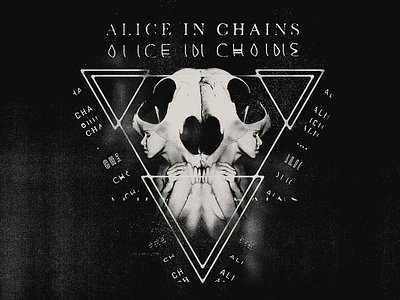 Alice Tri-Cell alice apparel chains dark design graphic merch merchandise metal rock t shirt tee