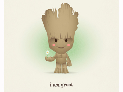 Kawaii Groot cute disney groot guardians of the galaxy jerrod maruyama kawaii marvel