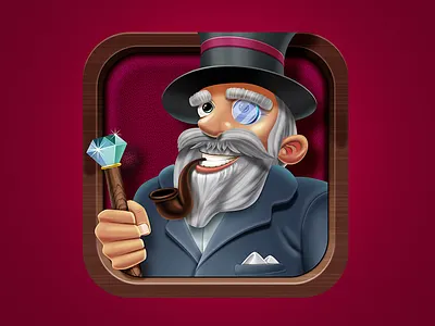 Game icon beard game icon ios