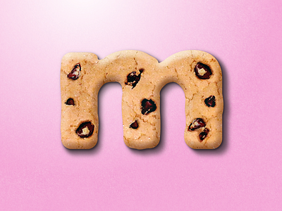 Cookie clockwork depth letters realism wallpaper