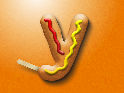 Corndog clockwork depth letters realism wallpaper