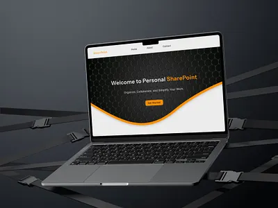 Website's Hero Page of IQ Infinite creative hero page ui ui design website design