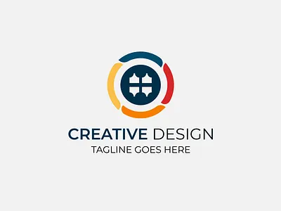 Modern Creative Logo Design 3d graphic design illustration