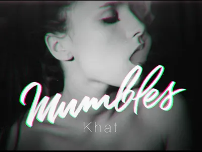 Daily music with my calligraphy: Khat-Mumbles calligraphy cd cover khat mumbles music pop print