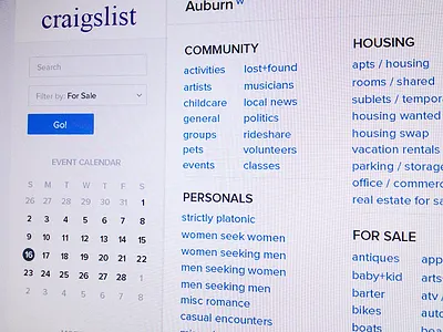Craigslist Redesign clear craigslist redesign ui web