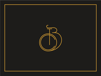 Monogram custom line monogram stroke typography work in progress