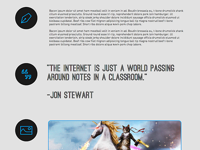 Snazzy Theme blog blue internet light lolcat theme