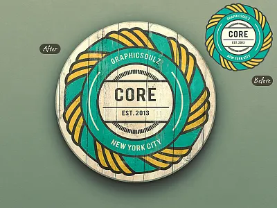 Logo Mockup grunge logo logo design logo mockup mockup paint psd wall wood