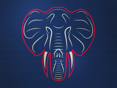 Rampage elephant logo ncfa rampage redmond