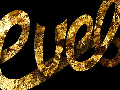 Paint that joint gold! dark e gold horns logo script