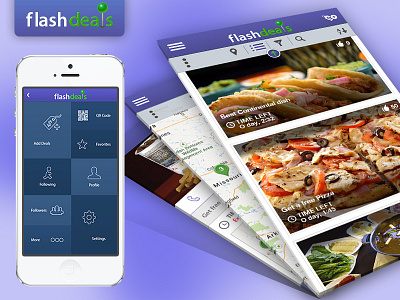 Flash Deals app design app development appstudioz deals m commerce mobile app restaurant retail retail app