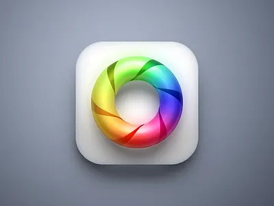 Circle circle colour icon ui
