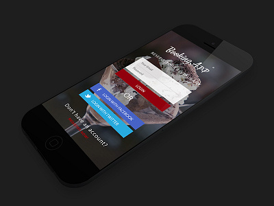 Bookingapp andorid mobile design ui ux