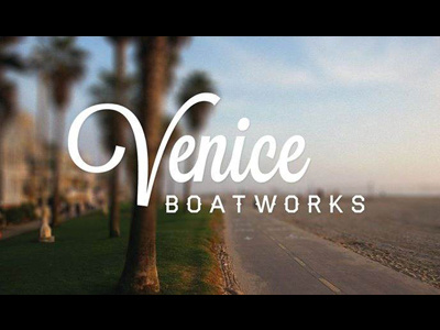 Venice Boatworks Logo #1 boat boatworks california maritime venice works