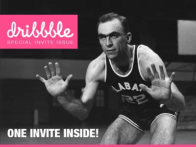 Dribbble Invites... cover draft dribbble invite issue retro