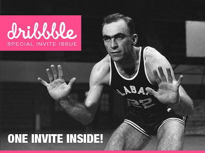 Dribbble Invites... cover draft dribbble invite issue retro