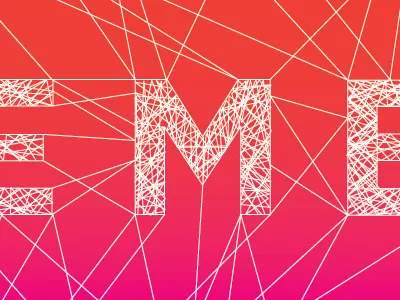 It's all Connected bright fade line work type