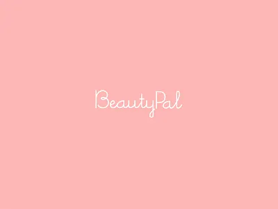 BeautyPal Logotype beauty hair icons makeup nails tan website women