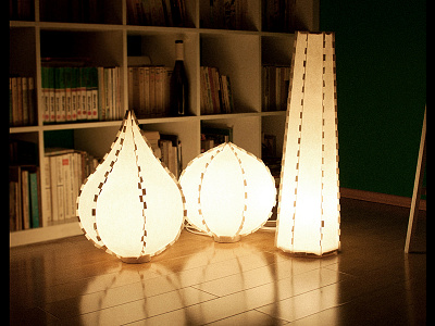 Paper lamps