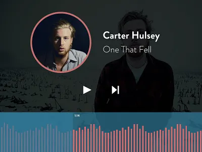 Vocal Player audio minimal music player ui