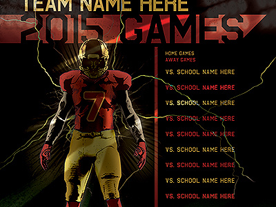 Football Team Schedule Flyer Templates football helmet football team game goal helmet league monday night football nfl playoff schedule super bowl tournament