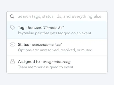 Sentry Search search sentry tokenized