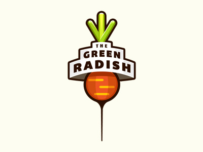 The Green Radish food truck radish vegan vegetarian veggie