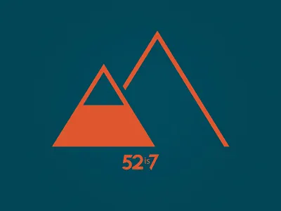 52is7 2 5 7 isaiah logo mountain
