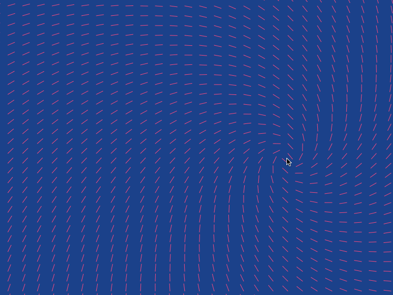 Vector Field canvas field google material p5.js vector