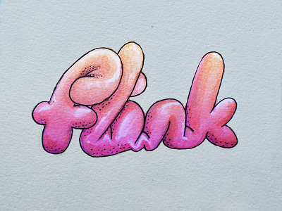 funny logo flink handdrawn