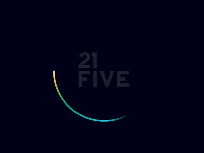 21five clock logo