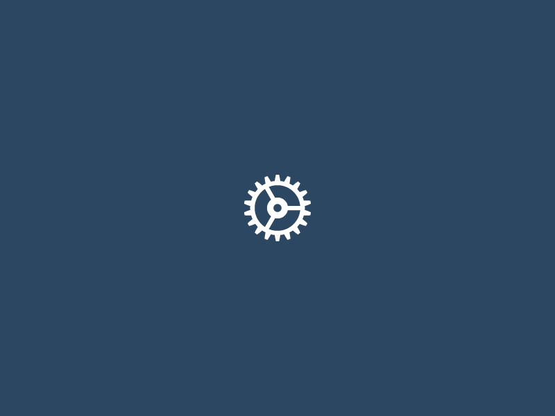 Tumblr-Style SVG loaders cog cogs loader loading spinner svg