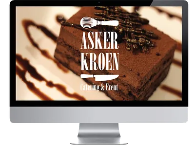 Askerkroen catering designadet event food web webdesign website