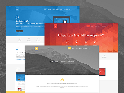 No8 clean content decent mimnimal modern theme typography web wordpress