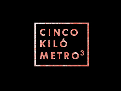 Cincokilometro 3 Logo 5k logo trail run