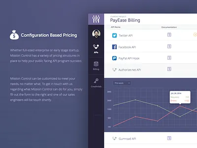 Graphs app application clean design marketing ui user interface web app