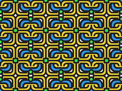 Pattern #4 art ben pelley color gold grid illustrator ornate pattern seamless texture vector